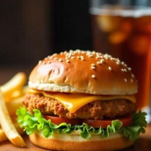 chicken burger clasic